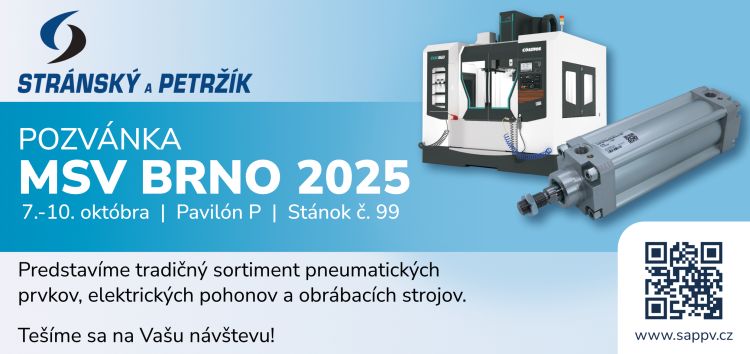 Pozvánka na veľtrh MSV Brno