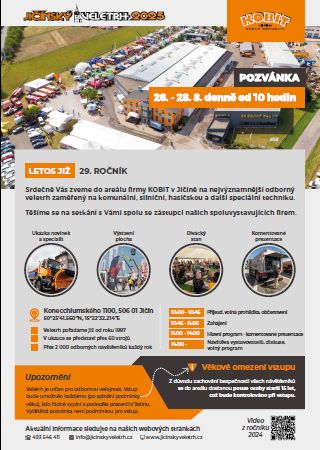 Pozvánka na Jičínský veletrh